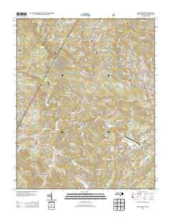Elk Park North Carolina Historical topographic map, 1:24000 scale, 7.5 X 7.5 Minute, Year 2013