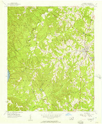 Ellerbe North Carolina Historical topographic map, 1:24000 scale, 7.5 X 7.5 Minute, Year 1956