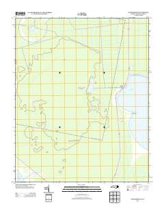 Engelhard NE North Carolina Historical topographic map, 1:24000 scale, 7.5 X 7.5 Minute, Year 2013