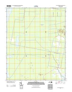 Engelhard NW North Carolina Historical topographic map, 1:24000 scale, 7.5 X 7.5 Minute, Year 2013