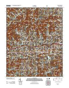 Enka North Carolina Historical topographic map, 1:24000 scale, 7.5 X 7.5 Minute, Year 2011