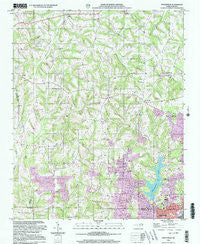 Enochville North Carolina Historical topographic map, 1:24000 scale, 7.5 X 7.5 Minute, Year 2000