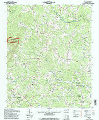 Erect North Carolina Historical topographic map, 1:24000 scale, 7.5 X 7.5 Minute, Year 1994