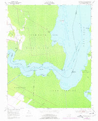 Fairfield NE North Carolina Historical topographic map, 1:24000 scale, 7.5 X 7.5 Minute, Year 1953