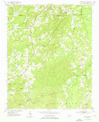 Farrington North Carolina Historical topographic map, 1:24000 scale, 7.5 X 7.5 Minute, Year 1951