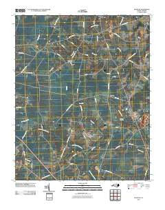 Fountain North Carolina Historical topographic map, 1:24000 scale, 7.5 X 7.5 Minute, Year 2010