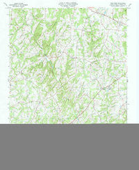 Frog Pond North Carolina Historical topographic map, 1:24000 scale, 7.5 X 7.5 Minute, Year 1981