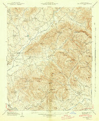 Fruitland North Carolina Historical topographic map, 1:24000 scale, 7.5 X 7.5 Minute, Year 1942