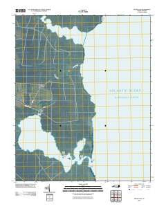 Frying Pan North Carolina Historical topographic map, 1:24000 scale, 7.5 X 7.5 Minute, Year 2010