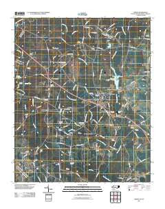 Gibson North Carolina Historical topographic map, 1:24000 scale, 7.5 X 7.5 Minute, Year 2011