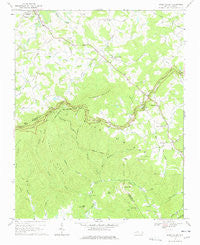 Glade Valley North Carolina Historical topographic map, 1:24000 scale, 7.5 X 7.5 Minute, Year 1968