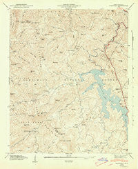 Glenville North Carolina Historical topographic map, 1:24000 scale, 7.5 X 7.5 Minute, Year 1947