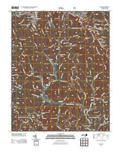 Globe North Carolina Historical topographic map, 1:24000 scale, 7.5 X 7.5 Minute, Year 2011