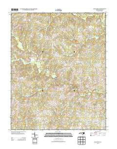 Gold Sand North Carolina Historical topographic map, 1:24000 scale, 7.5 X 7.5 Minute, Year 2013