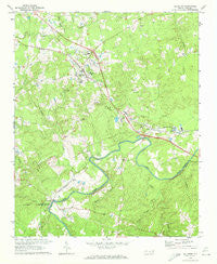 Goldston North Carolina Historical topographic map, 1:24000 scale, 7.5 X 7.5 Minute, Year 1970