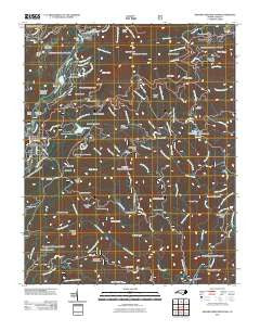 Grandfather Mountain North Carolina Historical topographic map, 1:24000 scale, 7.5 X 7.5 Minute, Year 2011