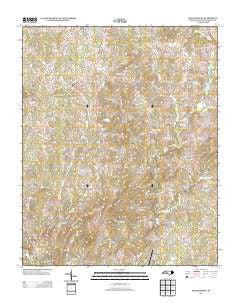Grays Chapel North Carolina Historical topographic map, 1:24000 scale, 7.5 X 7.5 Minute, Year 2013