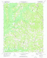 Green Level North Carolina Historical topographic map, 1:24000 scale, 7.5 X 7.5 Minute, Year 1973