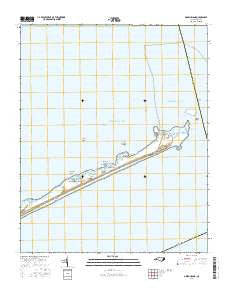 Green Island North Carolina Current topographic map, 1:24000 scale, 7.5 X 7.5 Minute, Year 2016