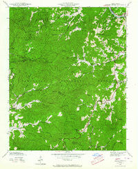 Greens Creek North Carolina Historical topographic map, 1:24000 scale, 7.5 X 7.5 Minute, Year 1940