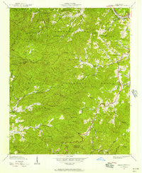 Greens Creek North Carolina Historical topographic map, 1:24000 scale, 7.5 X 7.5 Minute, Year 1940