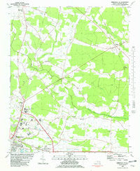 Greenville NE North Carolina Historical topographic map, 1:24000 scale, 7.5 X 7.5 Minute, Year 1981
