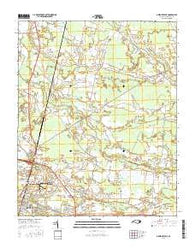 Greenville NE North Carolina Current topographic map, 1:24000 scale, 7.5 X 7.5 Minute, Year 2016