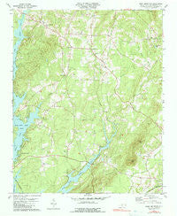 Grist Mountain North Carolina Historical topographic map, 1:24000 scale, 7.5 X 7.5 Minute, Year 1981