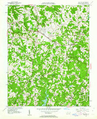 Guilford North Carolina Historical topographic map, 1:24000 scale, 7.5 X 7.5 Minute, Year 1951