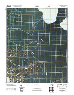 Hadnot Creek North Carolina Historical topographic map, 1:24000 scale, 7.5 X 7.5 Minute, Year 2011