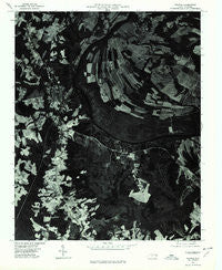 Halifax North Carolina Historical topographic map, 1:24000 scale, 7.5 X 7.5 Minute, Year 1976