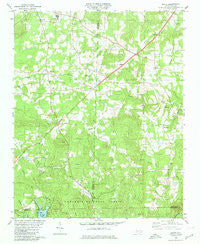 Handy North Carolina Historical topographic map, 1:24000 scale, 7.5 X 7.5 Minute, Year 1980