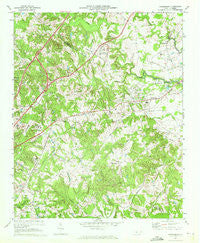 Harrisburg North Carolina Historical topographic map, 1:24000 scale, 7.5 X 7.5 Minute, Year 1969