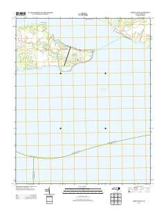 Harvey Neck North Carolina Historical topographic map, 1:24000 scale, 7.5 X 7.5 Minute, Year 2013
