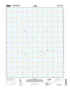 Hatteras OE N North Carolina Current topographic map, 1:24000 scale, 7.5 X 7.5 Minute, Year 2016