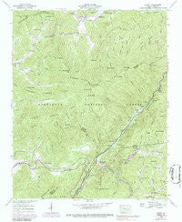 Hewitt North Carolina Historical topographic map, 1:24000 scale, 7.5 X 7.5 Minute, Year 1940
