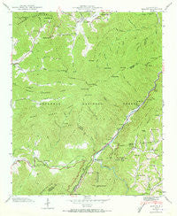 Hewitt North Carolina Historical topographic map, 1:24000 scale, 7.5 X 7.5 Minute, Year 1940