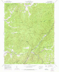 Hewitt North Carolina Historical topographic map, 1:24000 scale, 7.5 X 7.5 Minute, Year 1940
