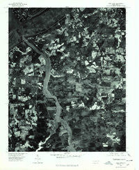 High Rock North Carolina Historical topographic map, 1:24000 scale, 7.5 X 7.5 Minute, Year 1977