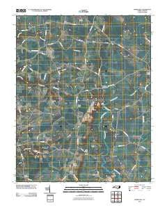 Hobbsville North Carolina Historical topographic map, 1:24000 scale, 7.5 X 7.5 Minute, Year 2010