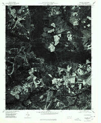 Hoffman North Carolina Historical topographic map, 1:24000 scale, 7.5 X 7.5 Minute, Year 1976