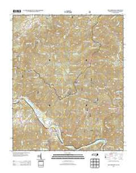 Hot Springs North Carolina Historical topographic map, 1:24000 scale, 7.5 X 7.5 Minute, Year 2013