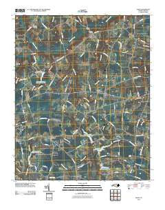 Jason North Carolina Historical topographic map, 1:24000 scale, 7.5 X 7.5 Minute, Year 2010
