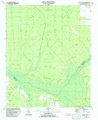 Juniper Creek North Carolina Historical topographic map, 1:24000 scale, 7.5 X 7.5 Minute, Year 1990
