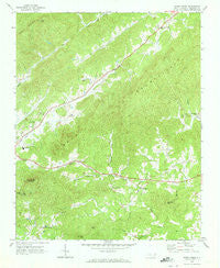 Kings Creek North Carolina Historical topographic map, 1:24000 scale, 7.5 X 7.5 Minute, Year 1970