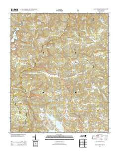 Lake Toxaway North Carolina Historical topographic map, 1:24000 scale, 7.5 X 7.5 Minute, Year 2013