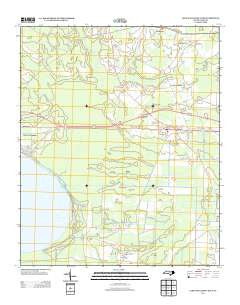 Lake Waccamaw East North Carolina Historical topographic map, 1:24000 scale, 7.5 X 7.5 Minute, Year 2013