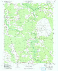 Leggetts Crossroads North Carolina Historical topographic map, 1:24000 scale, 7.5 X 7.5 Minute, Year 1979