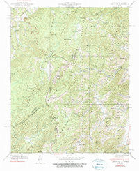Lemon Gap North Carolina Historical topographic map, 1:24000 scale, 7.5 X 7.5 Minute, Year 1940