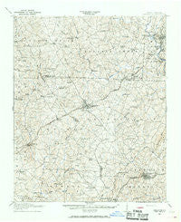 Lincolnton North Carolina Historical topographic map, 1:62500 scale, 15 X 15 Minute, Year 1909
